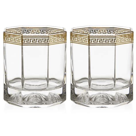 versace drinking glasses|most expensive versace glasses.